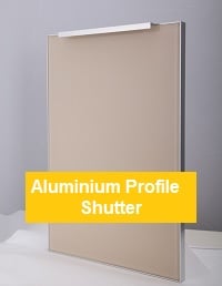Aluminum profile Shutters